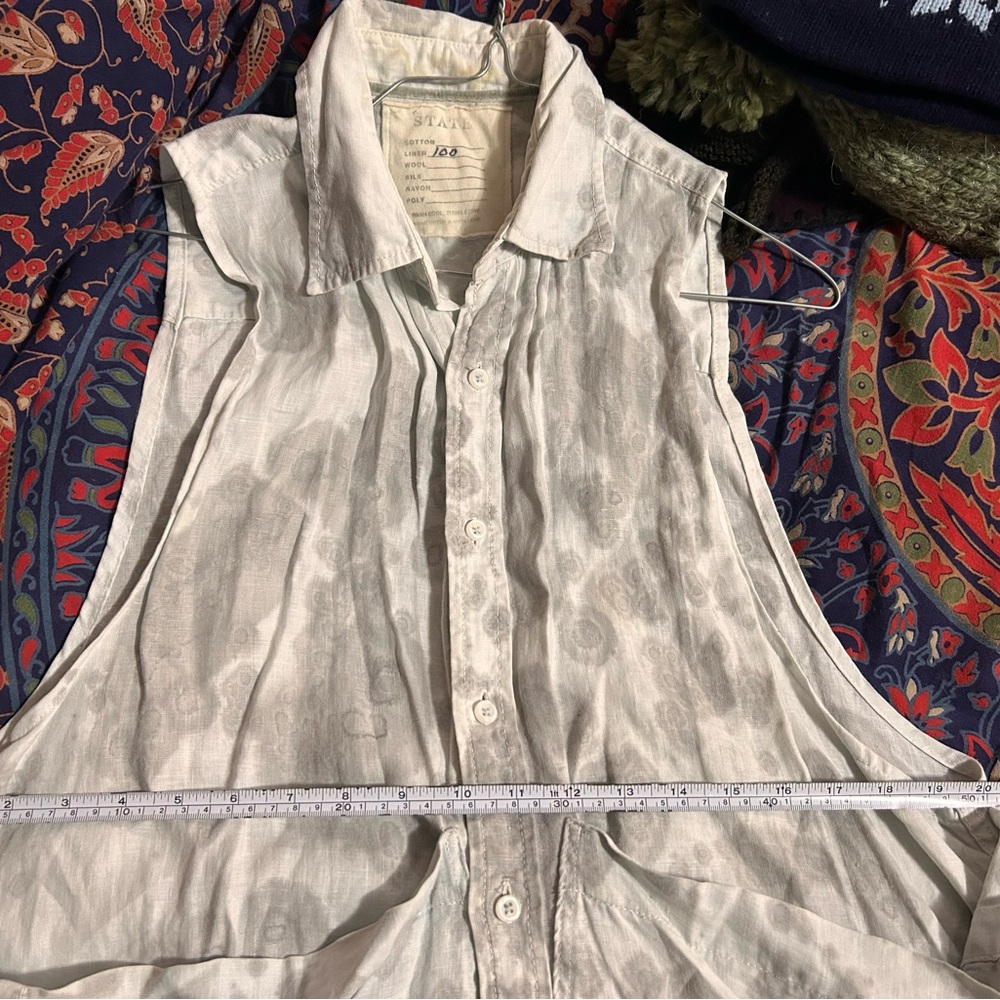 State the Label Gray Sleeveless Vest for Women - Picture 5 of 8